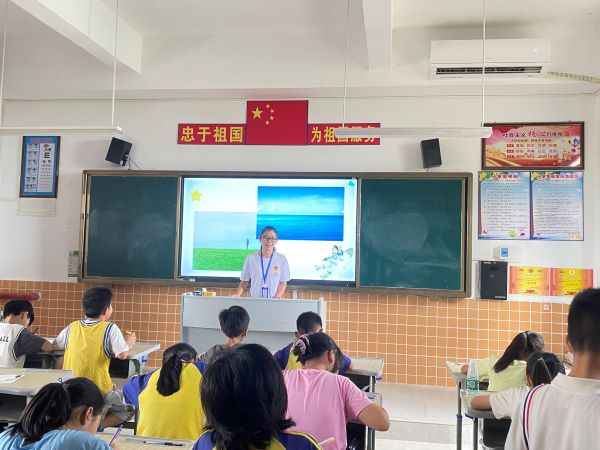 厚植愛國主義情懷，增強國防安全意識 ——嶺南師范學院“山河承宇”社會實踐隊開展國防安全教育課程
