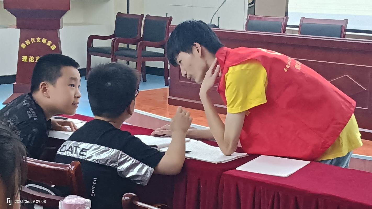 安徽學子三下鄉(xiāng)：“消防安全”小課堂，志愿者與你“童”行