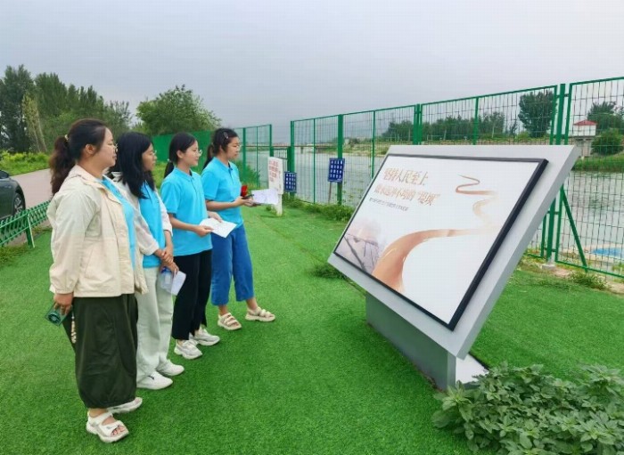 探尋海河流域特大洪水——河海大學(xué)大禹學(xué)子開(kāi)展東淀蓄滯洪區(qū)地理測(cè)繪