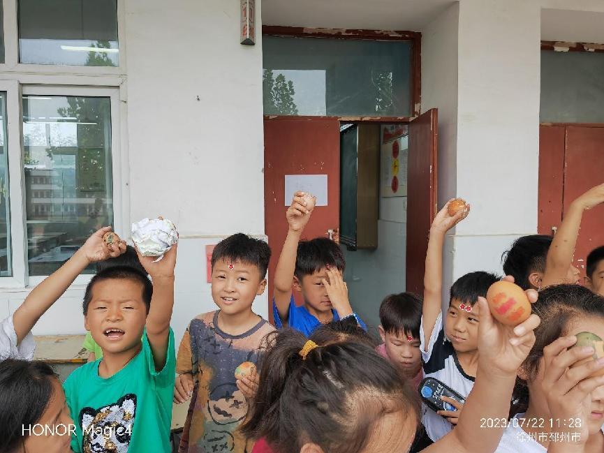 關(guān)愛兒童健康，奔跑的雞蛋