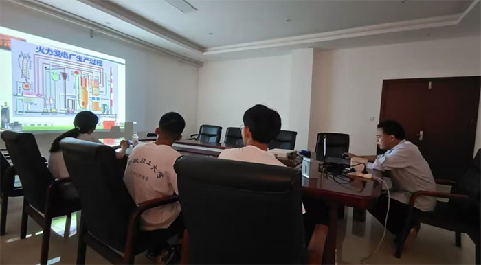 可再生能源進展的見證----安徽理工大學社會實踐團隊參觀亳州國禎生物質(zhì)發(fā)電廠
