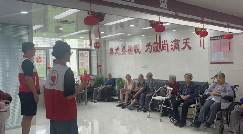 敬老志愿行，你我送溫暖