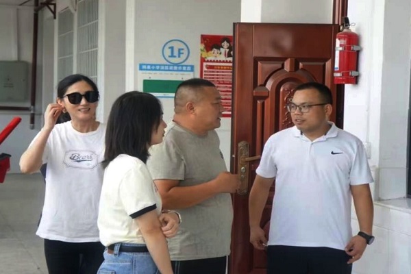 崇陽啟明星志愿服務團隊迎來領導慰問視察