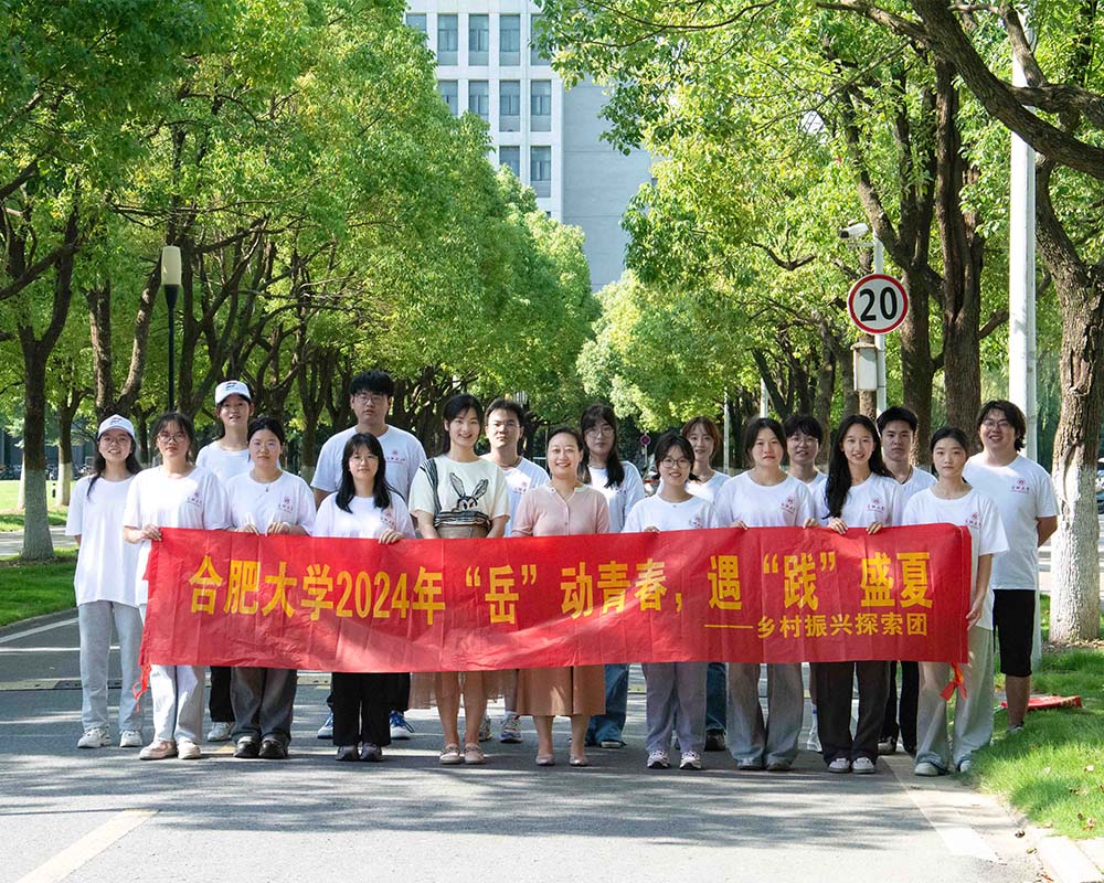 聚青年力量 助鄉(xiāng)村振興——合肥大學(xué)“岳”動青春，遇“