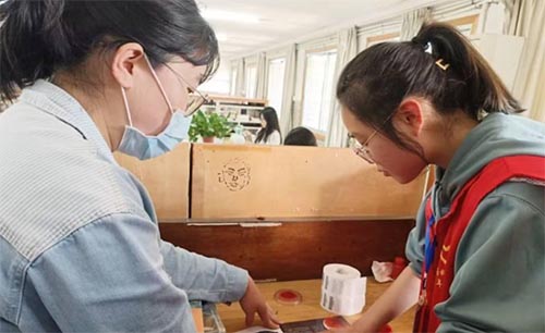 湖南科技大學(xué)青年志愿者總會開展圖書館志愿服務(wù)活動